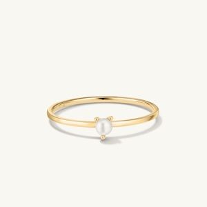 MEJURI Pearl Slim Stacker Ring!! NEVER WORN